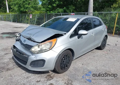 2012 Kia Rio5 Lx из США, поврежденный, VIN KNADM5A31C6087627